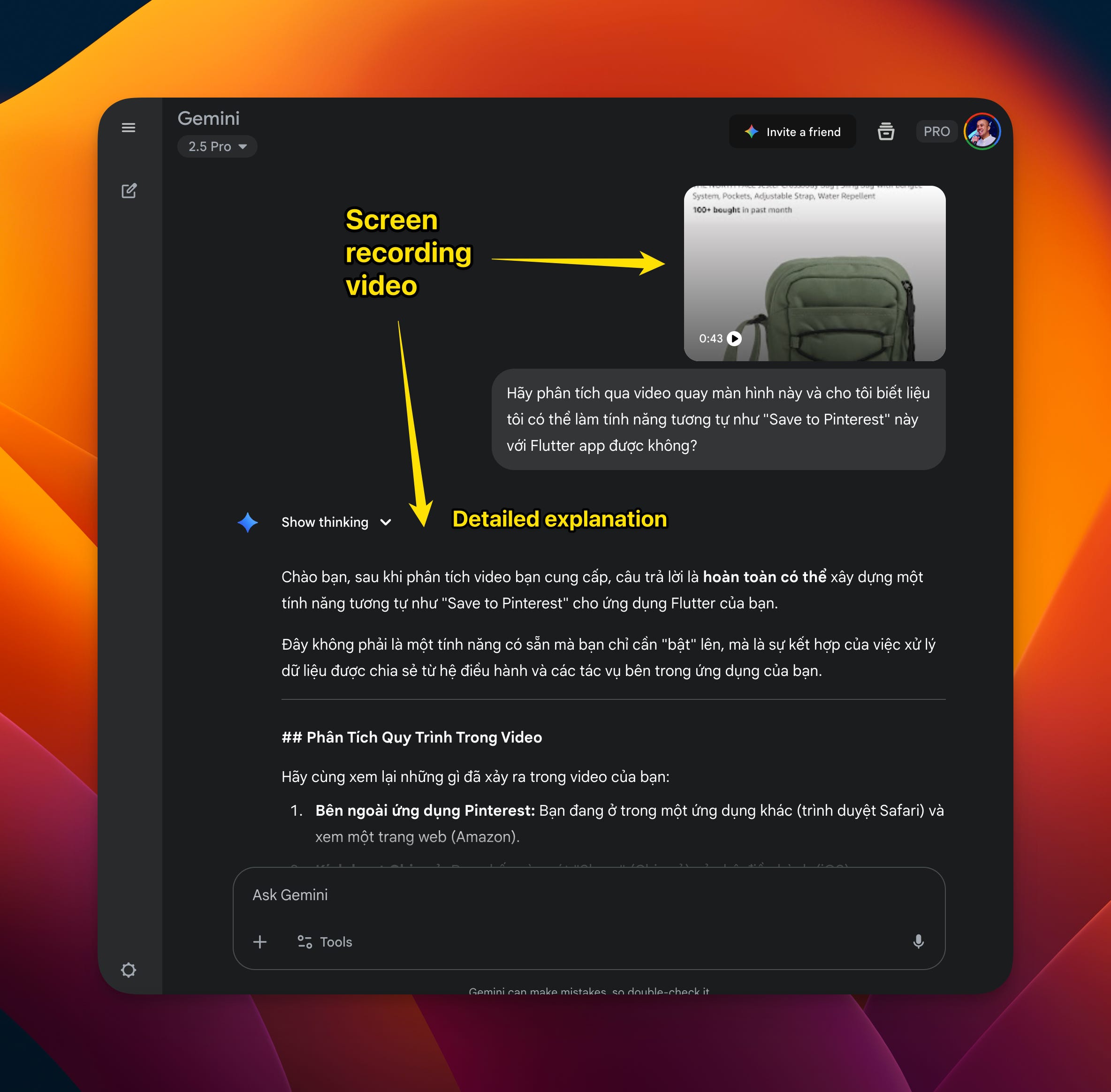 Gemini Analyze Video